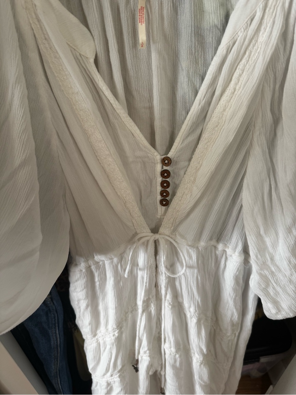 Free People Ivory made with love maxi - Picture 4 of 9